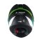 CASCO LS2 FF352 EVO MERCH NEGRO VERDE SPOILER  NEGRO MATE