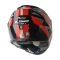 CASCO LS2 FF800 STORM II ROCKER SILVER ROJO