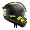CASCO INTEGRAL CARBONO LS2 FF805 THUNDER RACING1 AMARILLO MATTE