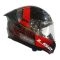 CASCO LS2 FF810 VIGO SHIFT JEANS TITANIO ROJO