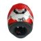 CASCO LS2 FF810 VIGO FOKUS BLANCO PERLA ROJO