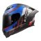 CASCO LS2 FF807 DRAGON C TRAX AZUL ROJO