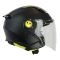 CASCO NIÑO LS2 OF622 FUNNY II JR NEGRO MATE