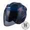 CASCO GHB 708 MONDO AZUL NARANJA MICA TINTEADA