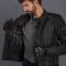 CHAQUETA LS2 SEPANG NEGRA GRIS
