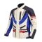 CHAQUETA ATROX TECH-3  LARGA BLANCA AZUL ROJO