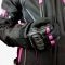 CHAQUETA ATROX CHRONO -1 MUJER NEGRA ROSA