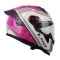 CASCO LS2 FF816 COSMOS STRIKE ROSA GRIS ST