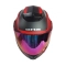 CASCO GHB 160 FAST NEGRO ROJO MATE MICA TORNASOL