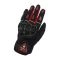 GUANTE ATROX DRAGSTER  CUERO MESH NEGRO ROJO