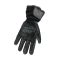 GUANTE ATROX PISA CUERO Y TEXTIL NEGRO