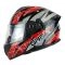 CASCO ABATIBLE GHB 166 SCORING NEGRO ROJO