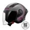 CASCO ABIERTO LS2 OF616 AIRFLOW II COURSE GRIS ROSA MATE