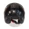 CASCO ABIERTO LS2 OF616 AIRFLOW II COVER BLANCO CAFE