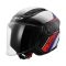 CASCO ABIERTO LS2 OF616 AIRFLOW II RUSH BLANCO AZUL ROJO