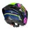 CASCO ABIERTO LS2 OF616 AIRFLOW II STING AZUL ROSA