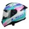 CASCO LS2 FF802 FLASH II IMPACT BLANCO ROSA CELESTE