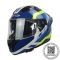 CASCO LS2 FF806 FUSION BLURE GRIS AMARILLO