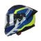 CASCO LS2 FF806 FUSION BLURE GRIS AMARILLO