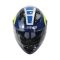 CASCO LS2 FF806 FUSION BLURE GRIS AMARILLO