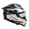 CASCO LS2 FF816 COSMOS DIGITAL BLANCO NEGRO ROJO