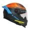 CASCO LS2 FF816 COSMOS DIGITAL NEGRO NARANJA MATE