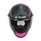 CASCO LS2 FF816 COSMOS MODOK NEGRO ROSA MATE ST