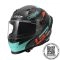 CASCO LS2 FF816 COSMOS MODOK NEGRO VERDE NARANJA MATE ST