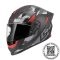 CASCO LS2 FF816 COSMOS TANK CAMOX NEGRO ROJO MATE
