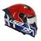 CASCO LS2 FF816 COSMOS TIEMPO BLANCO AZUL ROJO