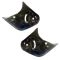 SISTEMA FIJACIÓN MICA/VISOR 626 (PAR) NEGRO