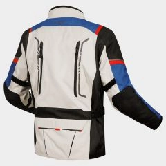 CHAQUETA LS2 NARVIK AZUL NEGRO GRIS ROJO
