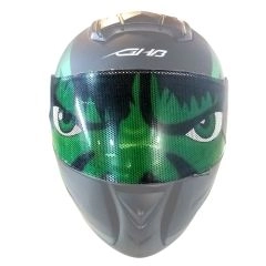 ADHESIVO DECORATIVO AZUL PARA LA MICA DEL CASCO