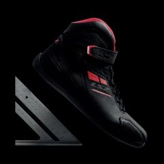 BOTA LS2 GARRA NEGRA ROJA HOMBRE