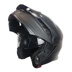 CASCO GHB 165 DOBLE PROPOSITO ABATIBLE NEGRO MATE