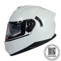 CASCO ABATIBLE GHB 166 BLANCO