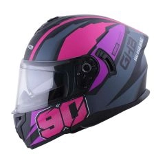 CASCO GHB 166 NINETY NEGRO ROSA MORADO MATE