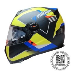 CASCO GHB M-61 SCHEME NEGRO AMARILLO MATE