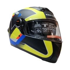 CASCO GHB M-61 SCHEME NEGRO AMARILLO MATE