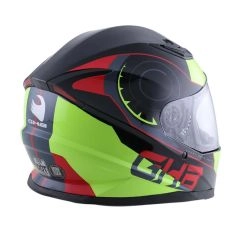 CASCO GHB M-62 CIRCLE NEGRO AMARILLO ROJO