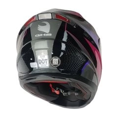 CASCO GHB M-62 DEXTER NEGRO MORADO ROSA