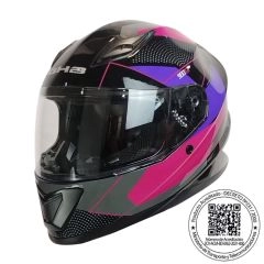 CASCO GHB M-62 DEXTER NEGRO MORADO ROSA