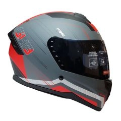 CASCO GHB M-71 PRIME GRIS ROJO MICA TINTEADA MATE