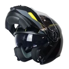 CASCO LS2 FF370 SHADOW NEGRO AMARILLO