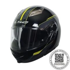CASCO LS2 FF370 SHADOW NEGRO AMARILLO