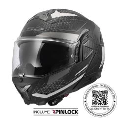 CASCO LS2 FF910 ADVANT II ASTRAL GRIS MATE
