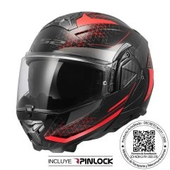 CASCO LS2 FF910 ADVANT II ASTRAL ROJO