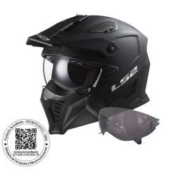 CASCO ABIERTO LS2 OF606 DRIFTER NEGRO MATE