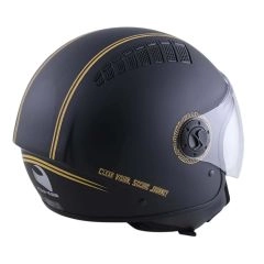 CASCO GHB 230 JOURNEY NEGRO DORADO MATE