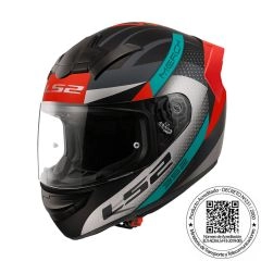 CASCO LS2 FF352 EVO MERCH ROJO SPOILER ROJO MATE